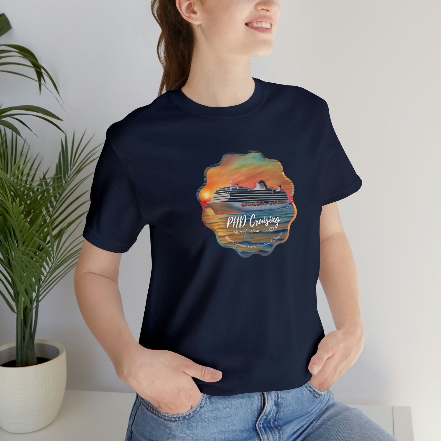 PHD Cruising - Unisex Crew Neck - on front