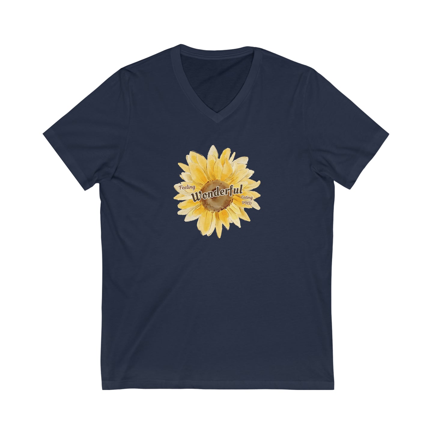 Feeling Wonderful - Eating PHD - Colored T - on front