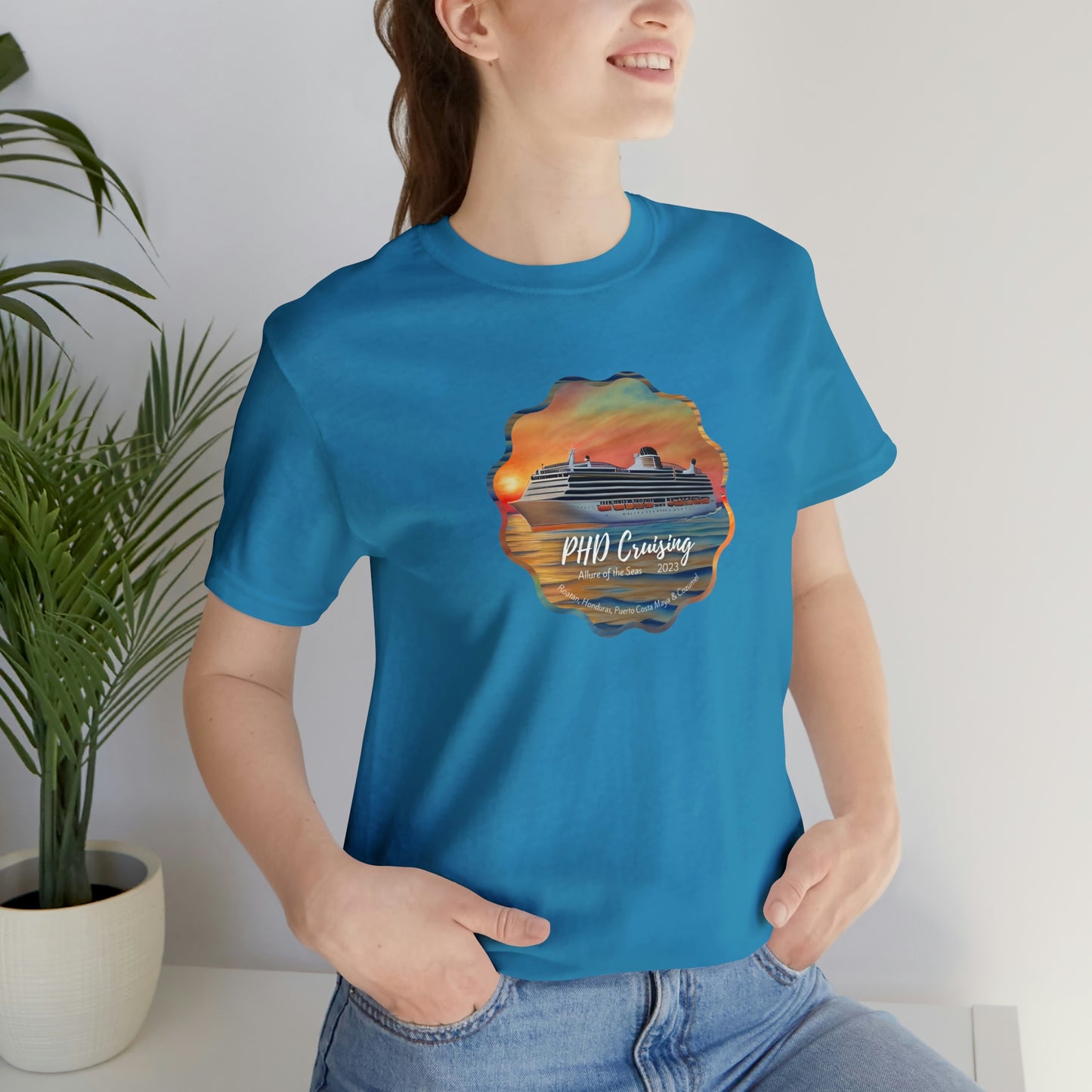 PHD Cruising - Unisex Crew Neck - on front