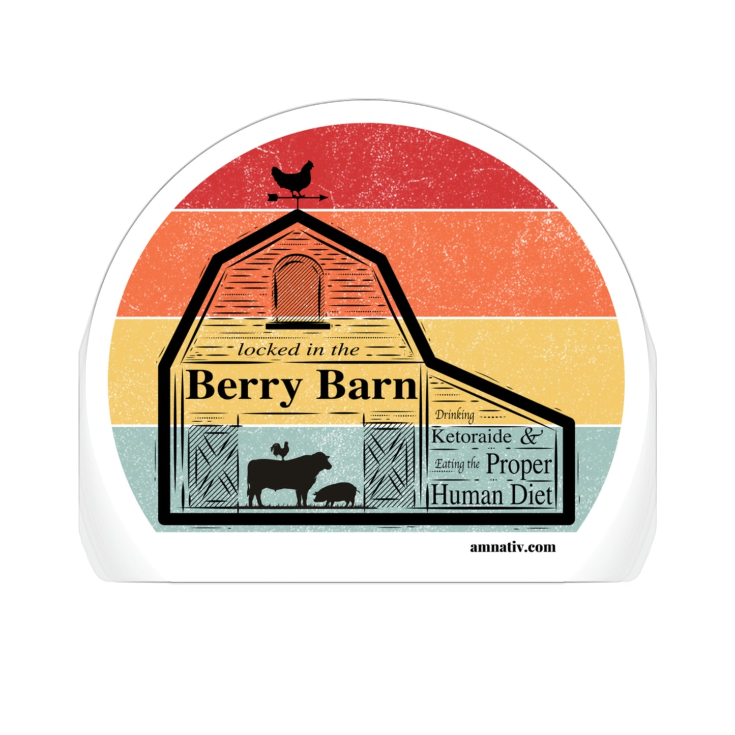 Sticker - Locked in the Berry Barn