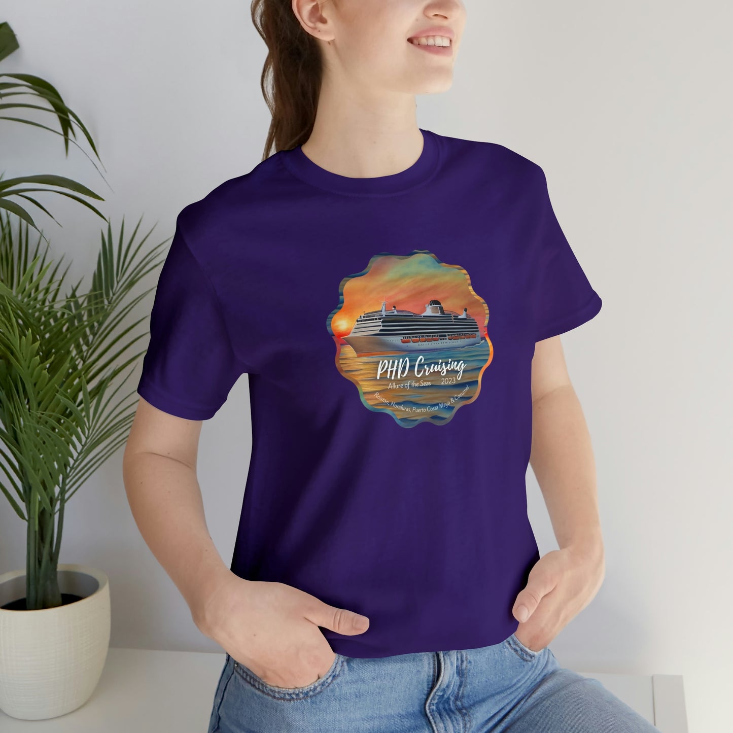 PHD Cruising - Unisex Crew Neck - on front
